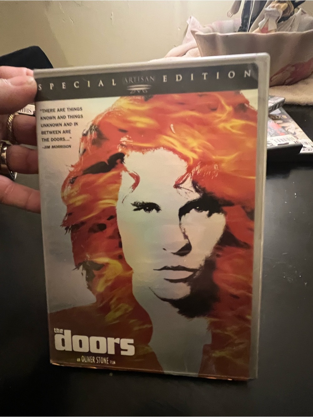 1991 film The Doors, directed by Oliver Stone, specifically the Artisan Special